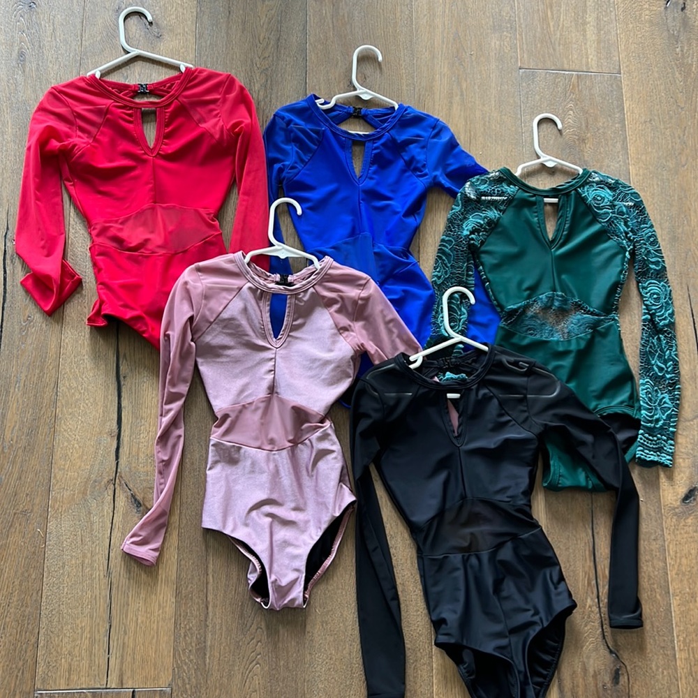 Five leotards bundle of 5 leotards. Great condition